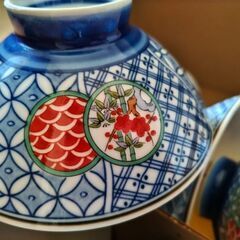 お茶碗のセット　10個中9個の画像