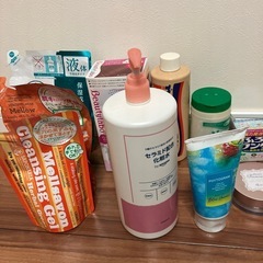 洗剤と化粧品まとめて