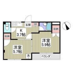 🉐🌈フリーレント1ヶ月付き🌈🉐敷礼ゼロ🎶北綾瀬駅徒歩26分🌟バス...