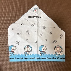 保育園エプロンとずきん  サイズ110の画像