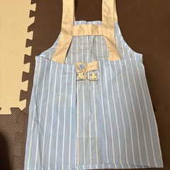 保育園エプロンとずきん  サイズ110の画像
