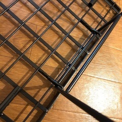 キャンプやアウトドアに。フィールドラック   グラウンドラック  折り畳みラックの画像