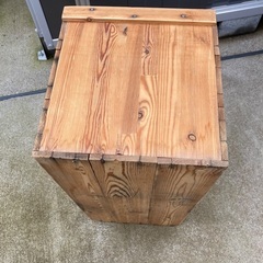 りんご箱③　DIY  棚　本棚　ラック　インテリア　ディスプレイ アウトドア　アンティーク　リメイク 家具の画像