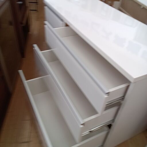 ★ジモティ割あり★ ニトリ レンジ台 ホワイト H101×D51×W88 クリーニング済み TC1656 ☆ジモティ割あり☆ NITORI レンジ台 ホワイト H101×D50.5×W88.5