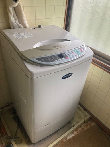 宇都宮市の西川田まで取りに来てくれる方】洗濯機＆乾燥機