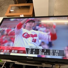 ☆値下げ☆ロ2505-706 Panasonic TH-32F300  2019年製 32型 リモコン無し 地上波のみ動作確認済み 中古美品の画像