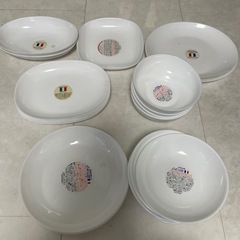 〈新品未使用品〉ヤマザキ春のパン祭り　白いお皿　23枚