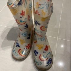 長靴　男の子　女の子　ミッキー　ミニー　19cm ディズニーランド