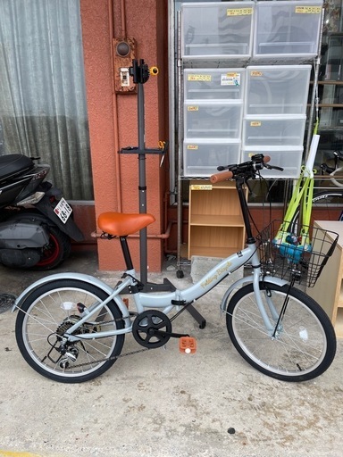 【折り畳み自転車】【自転車】20インチ  管理番号12805