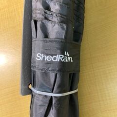 シェッドレイン ボルテックス ワンプッシュ ゴルフ傘 ブラック/グリーン　親骨の長さ 157.5 cm　グラスファイバー製シャフトの画像