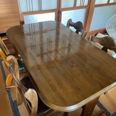 【受付再開】ダイニングテーブル　チェア　セット