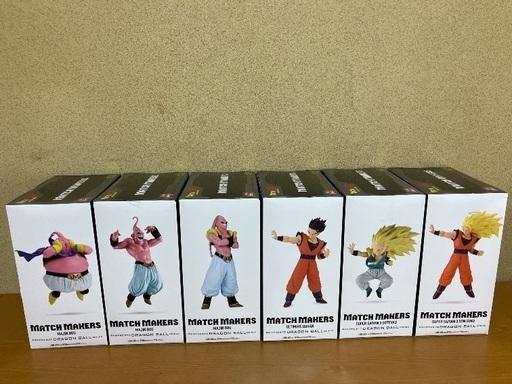 ドラゴンボールＺMATCH MAKERSフィギュア6個セット売り【未開封】