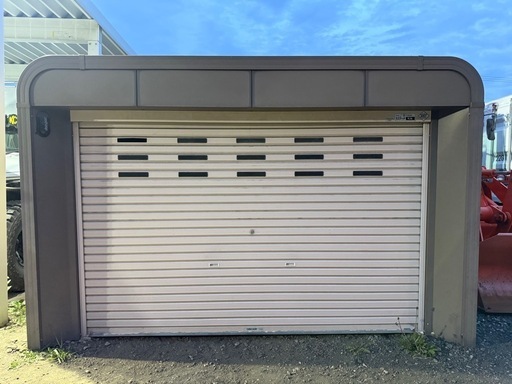 車庫物置カスケードガレージ左横ドア付き