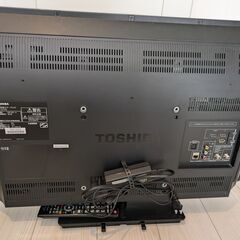 東芝液晶テレビです！