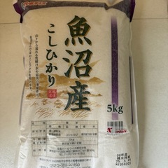 魚沼産　お米5kg