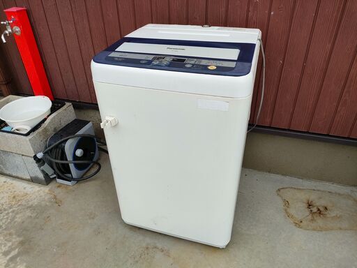 Amazon.co.jp: Panasonic 全自動洗濯機 6kg ブルー NA-F60B7-A
