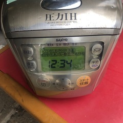 NO：3640日本製❣️SANYO圧力 IHジャー炊飯器‼️     超お買い得品❣️の画像