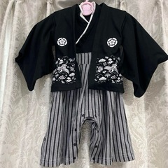 西松屋　袴　ロンパース　男の子