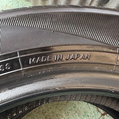 ほぼ、決まりました。中古タイヤ2本 程度良い 155/65R14 75S ヨコハマ ブルーアースES32(低燃費)  2023年製造の画像