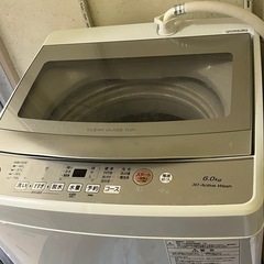 アクア洗濯機6キロ2023年製の画像