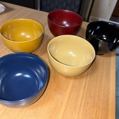 受け渡し決定　お汁椀　5個セット 