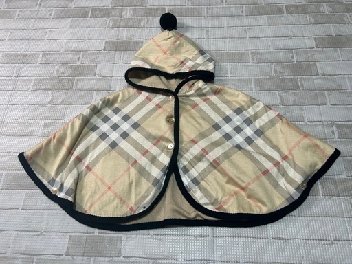 Burberry ポンチョ (®️) 古賀のキッズ用品《子供服》の中古