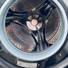EJ5043番 SHARP ドラム式電気洗濯乾燥機  ES-S7H-WL の画像