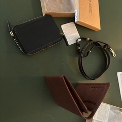新品3点セット/名刺入れ/小銭入れ／ストラップの画像