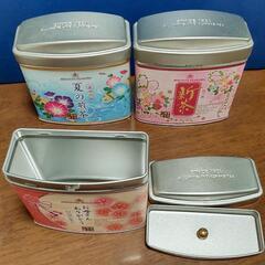 お茶缶🍀 ( 缶のみ！)の画像