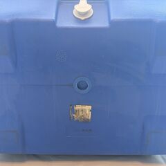 【格安：傷や汚れあり】コールマン クーラーボックス 56L キャスター付 ホイールクーラー 56L ブルー ホワイトの画像