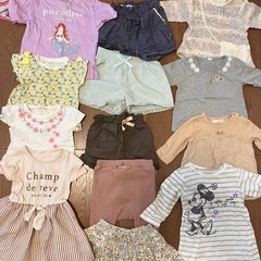 女の子　お洋服　70〜120
