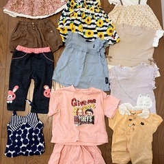 女の子　お洋服　70〜120の画像