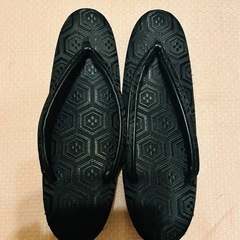 昭和レトロ 高級草履 お得3足セット 23cm マルエス印謹製の画像