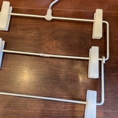 無印良品MUJI ハンガー 3点セットでの画像