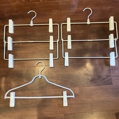 無印良品MUJI ハンガー 3点セットで
