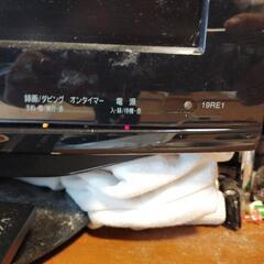 レグザ19インチワイド　テレビの画像