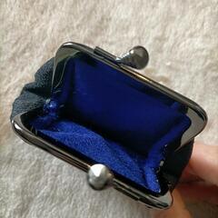 未使用 和柄 がま口 財布 小物入れの画像