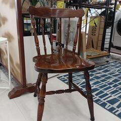 【ドリーム尾浜店】★ジモティー割あり★キツツキ　昭和レトロ　デザインチェア　DBR　 高さ(H)82cm× 幅(W)43cm× 奥行(D)41.5cmの画像