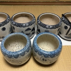 レトロ火鉢　1個300円　バラ可