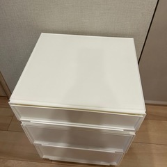ニトリ　マルチ収納　三個セットの画像