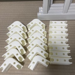 【取引中】木製ベビーサークル・ベビーゲートの画像