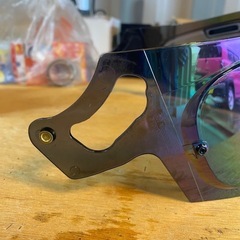 バイクのミラーシールドの画像