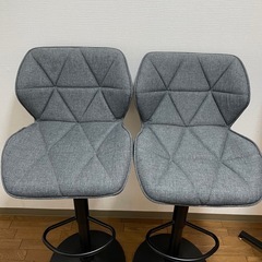 カフェテーブル チェア　セット　木目 正方形 ダイニングテーブル2人用の画像