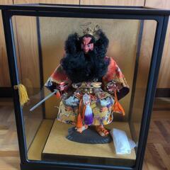 五月人形　黒鍾馗人形の画像