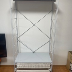 無印良品　スチールユニットシェルフ