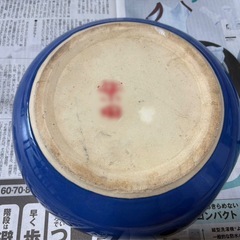 生花　水盤　青の画像