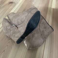 ショートブーツ ヒール 10cm Lサイズの画像