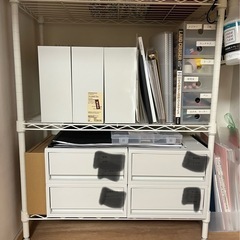 【7月にお譲りします　ワイヤーラック】