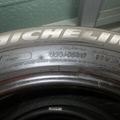 ミシュラン　プライマシー３　225/55R17　４本　ＳＥＴの画像
