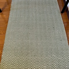 緑・白カーペット 無料　